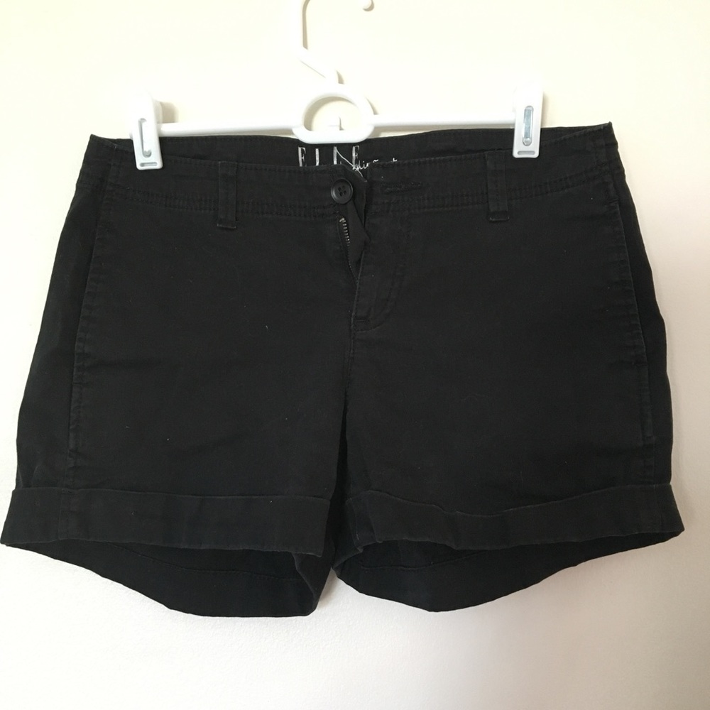 Black shorts
